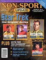 NON-SPORT UPDATE magazine side cover  Vol 8 # 6 December 1997