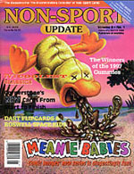NON-SPORT UPDATE magazine side cover  Vol 9 # 1 February/March 1998