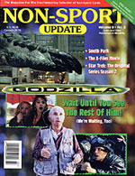 NON-SPORT UPDATE magazine side cover  Vol 9 # 3 June/July 1998
