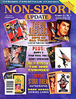 NON-SPORT UPDATE magazine side cover  Vol 10 # 1 February/March 1999