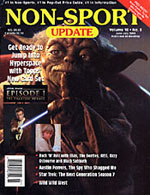 NON-SPORT UPDATE magazine side cover  Vol 10 # 3 June/July 1999