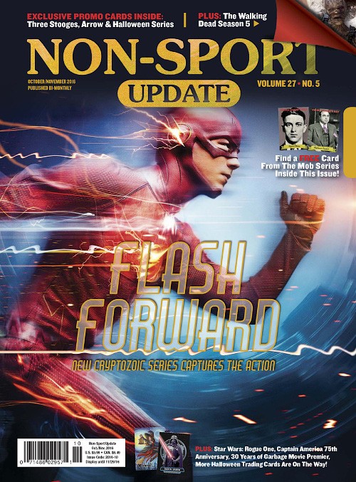 NON-SPORT UPDATE magazine side cover  October- November 2016