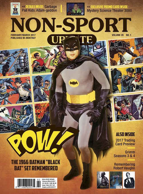 NON-SPORT UPDATE magazine side cover  February- March 2017