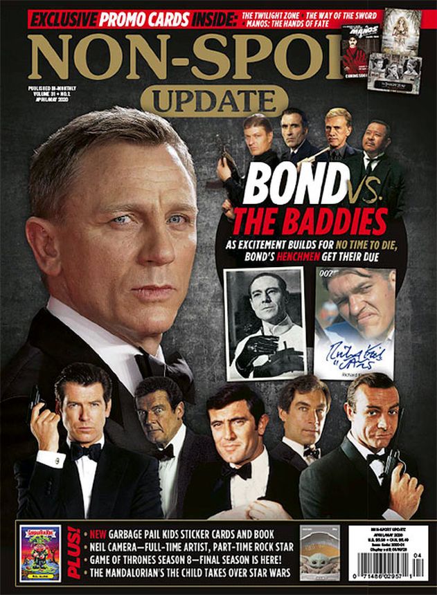 NON-SPORT UPDATE magazine side cover  April/May 2020