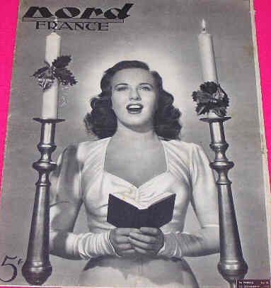 NORD FRANCE magazine side cover 25 December 1946