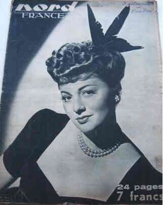 NORD FRANCE magazine side cover 25 January 1947