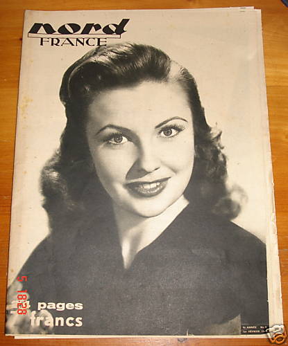 NORD FRANCE magazine side cover 1 February 1947