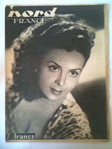 NORD FRANCE magazine side cover 21 June 1947