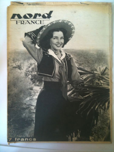 NORD FRANCE magazine side cover 9 August 1947