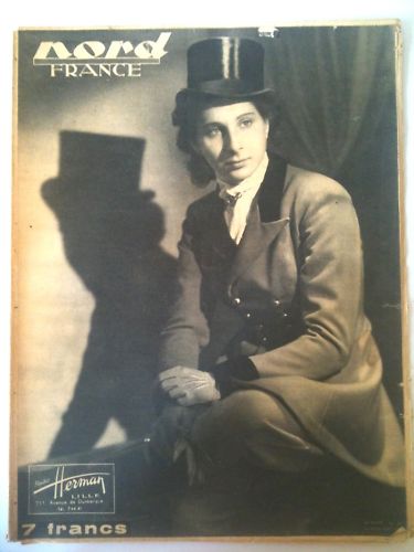 NORD FRANCE magazine side cover 20 September 1947