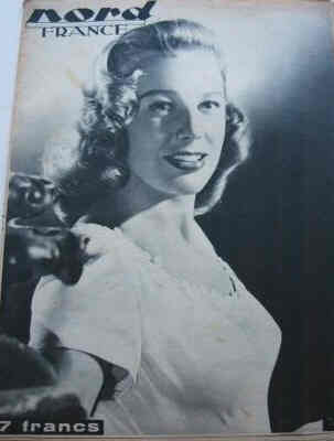 NORD FRANCE magazine side cover 11 October 1947