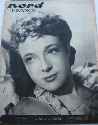 NORD FRANCE magazine side cover 25 October 1947