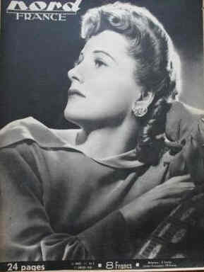 NORD FRANCE magazine side cover 17 January 1948