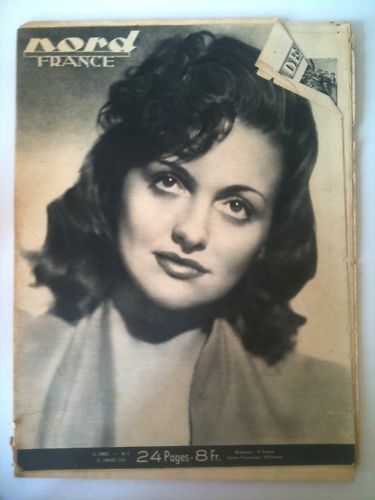 NORD FRANCE magazine side cover 31 January 1948