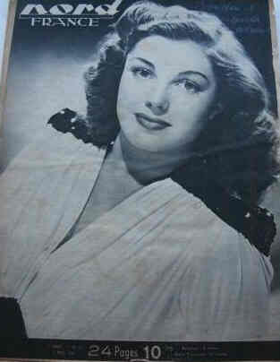 NORD FRANCE magazine side cover 6 March 1948