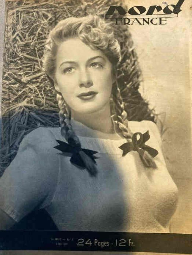 NORD FRANCE magazine side cover 8 May 1948
