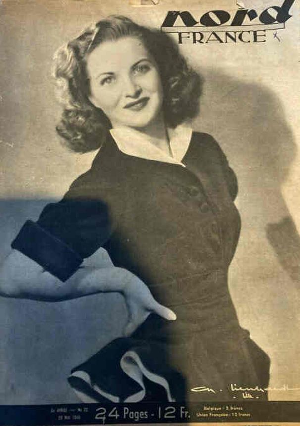 NORD FRANCE magazine side cover 29 May 1948