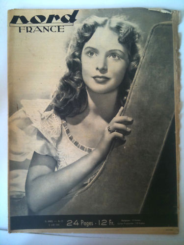 NORD FRANCE magazine side cover 5 June 1948