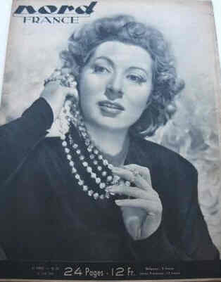 NORD FRANCE magazine side cover 12 June 1948