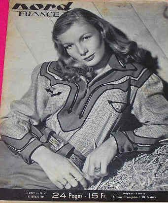 NORD FRANCE magazine side cover 16 October 1948