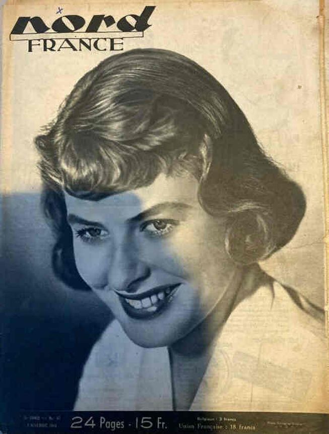 NORD FRANCE magazine side cover 6 November 1948