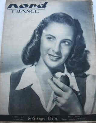 NORD FRANCE magazine side cover 26 February 1949