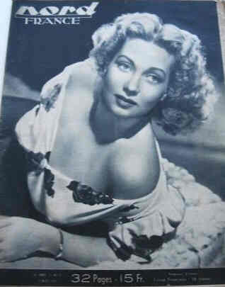 NORD FRANCE magazine side cover 5 March 1949