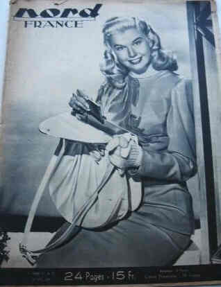 NORD FRANCE magazine side cover 30 April 1949