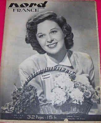 NORD FRANCE magazine side cover 18 June 1949