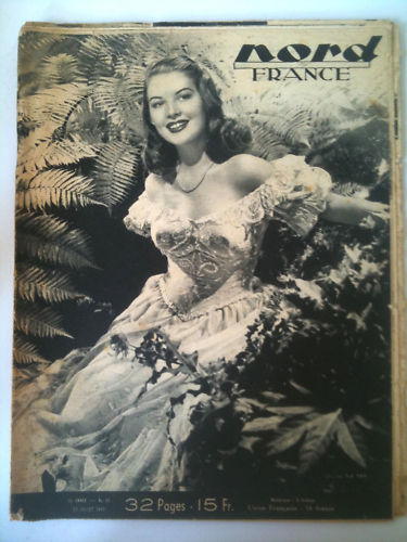 NORD FRANCE magazine side cover 23 July 1949
