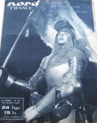 NORD FRANCE magazine side cover 24 December 1949