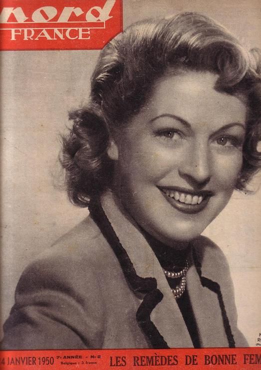 NORD FRANCE magazine side cover 14 January 1950