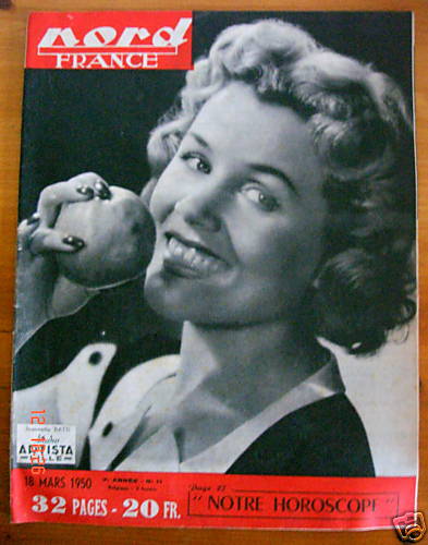NORD FRANCE magazine side cover 18 March 1950