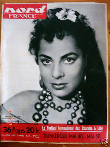 NORD FRANCE magazine side cover 10 June 1950