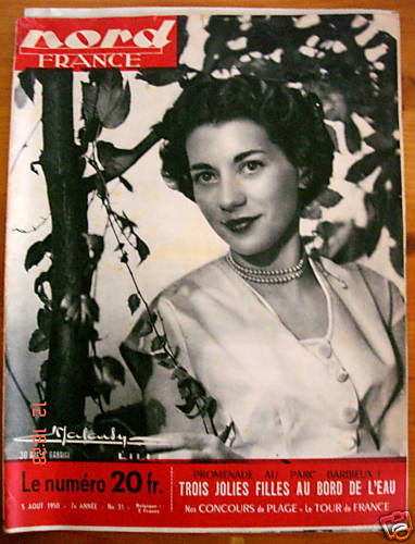 NORD FRANCE magazine side cover 5 August 1950