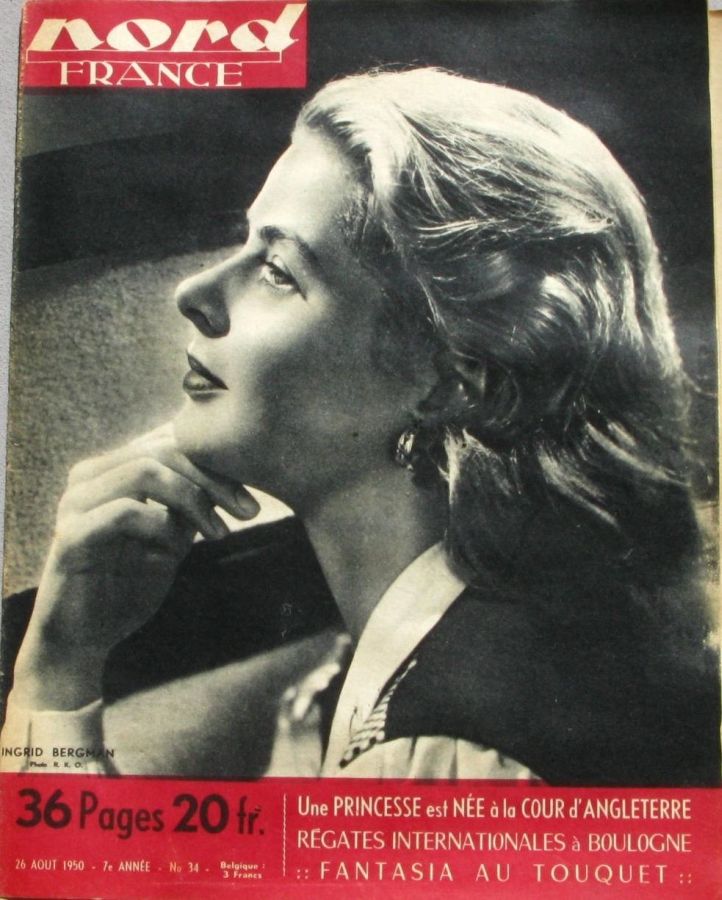 NORD FRANCE magazine side cover 26 August 1950