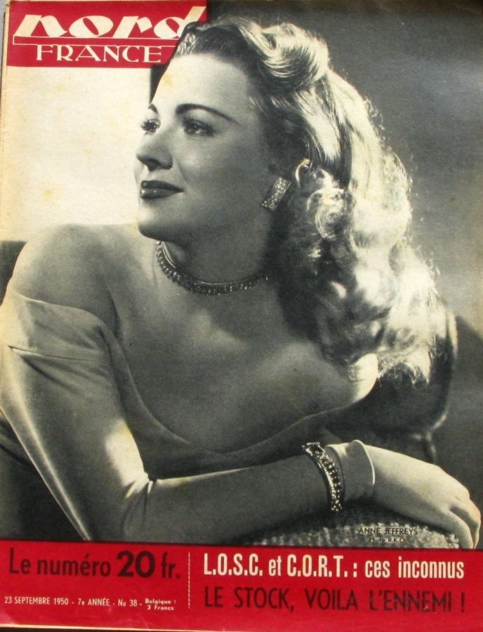 NORD FRANCE magazine side cover 23 September 1950