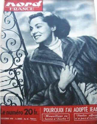 NORD FRANCE magazine side cover 11 November 1950