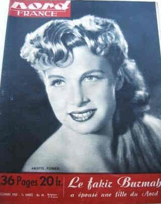 NORD FRANCE magazine side cover 2 December 1950