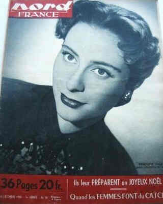 NORD FRANCE magazine side cover 16 December 1950