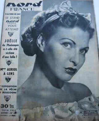NORD FRANCE magazine side cover 21 June 1952