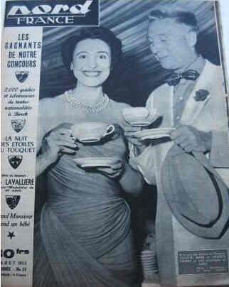 NORD FRANCE magazine side cover 16 August 1952