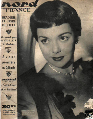 NORD FRANCE magazine side cover 20 September 1952