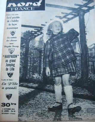 NORD FRANCE magazine side cover 4 October 1952