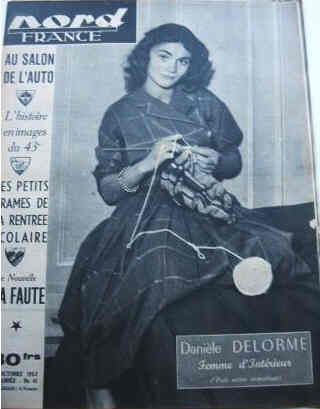 NORD FRANCE magazine side cover 11 October 1952