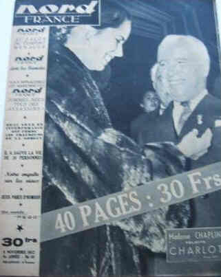 NORD FRANCE magazine side cover 8 November 1952