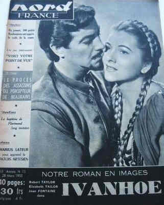 NORD FRANCE magazine side cover 28 March 1953