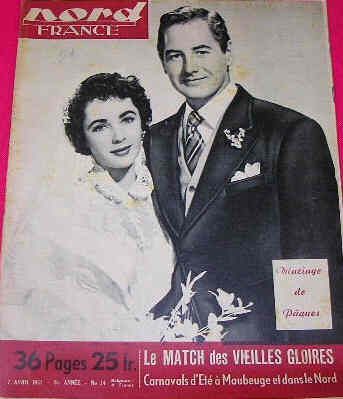 NORD FRANCE magazine side cover 7 April 1953