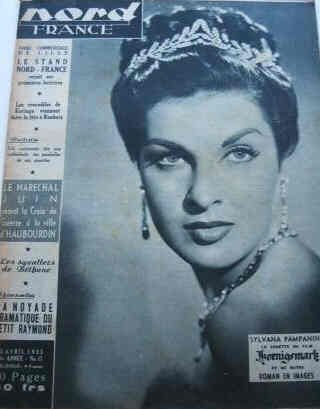 NORD FRANCE magazine side cover 25 April 1953