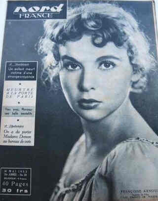 NORD FRANCE magazine side cover 16 May 1953